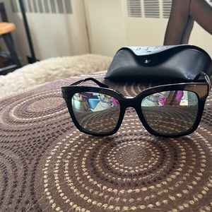 Diff Square Mirrored Sunglasses w/ case